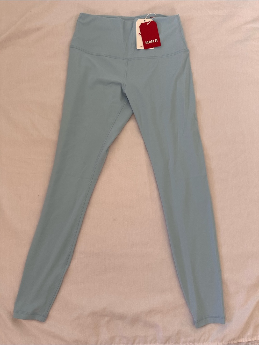 Nan Ji Light Blue Women’s ' Active Leggings Butter Soft M